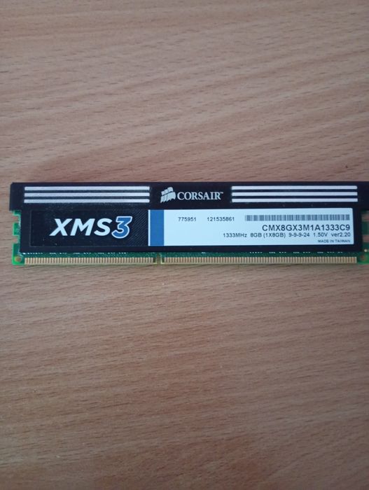 Оперативная память(ОЗУ) 8Гб ddr3
