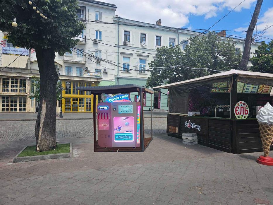 вендінговий апарат Солодка вата