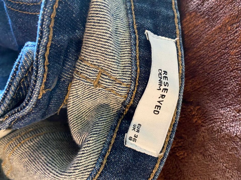 Jeansy Reserved rozm. 36 Denim.