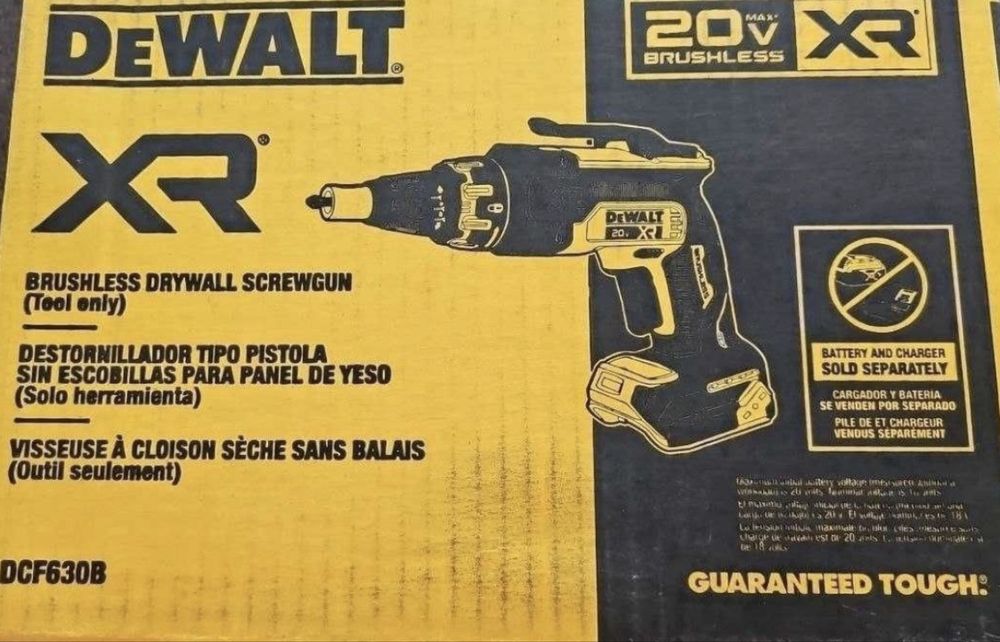 Dewalt DCF630 Шуруповерт для  гіпсокартону !!