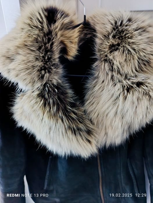 Kożuszek damski ze skóry