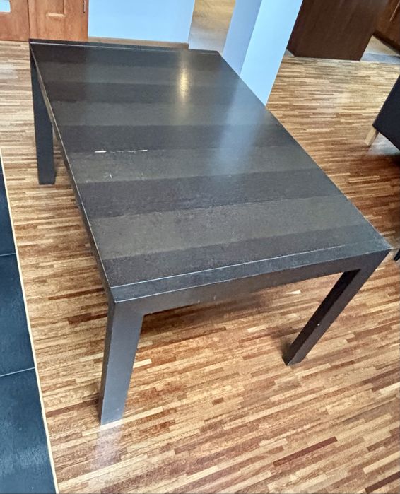 Stół rozkładany 140 x 90 cm + 2 dostawki 45 cm + 12 krzeseł