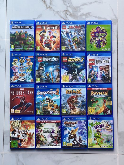 Детские игры - ps4/ps5 комплект