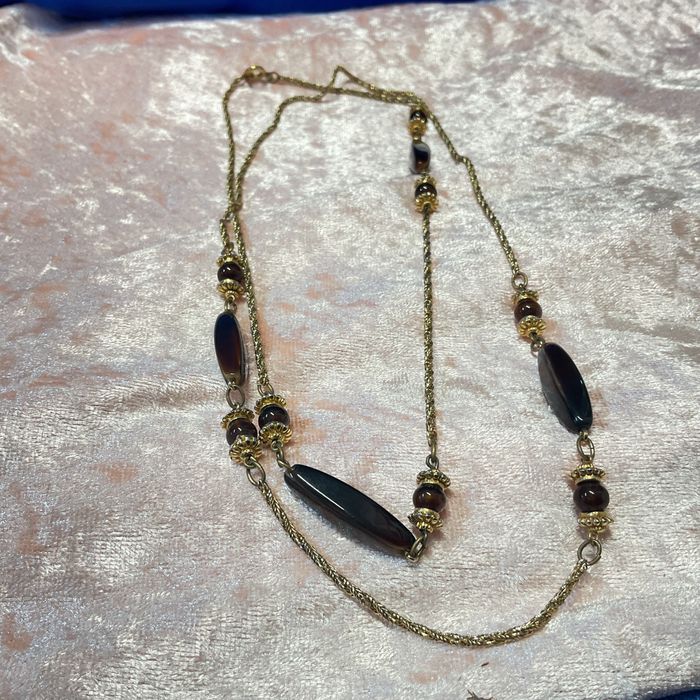 Fio longo peça vintage com 86 cm