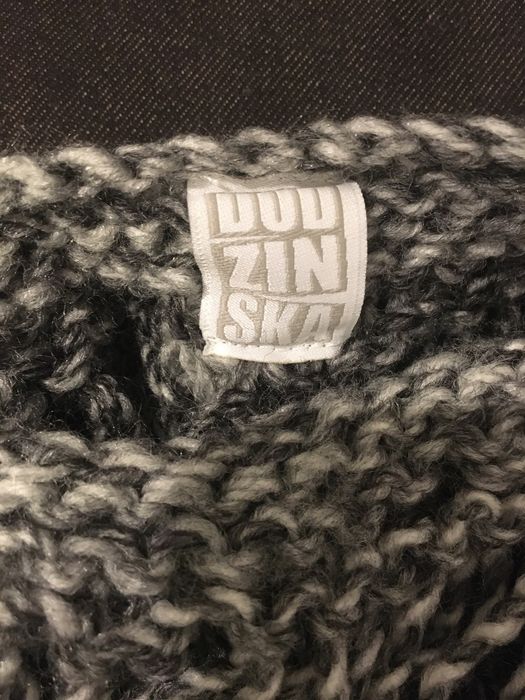 Sweter designerski handmade Dudzinska