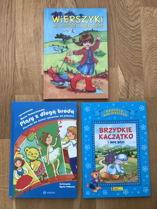 Zestaw nowych książek dla przedszkolaka