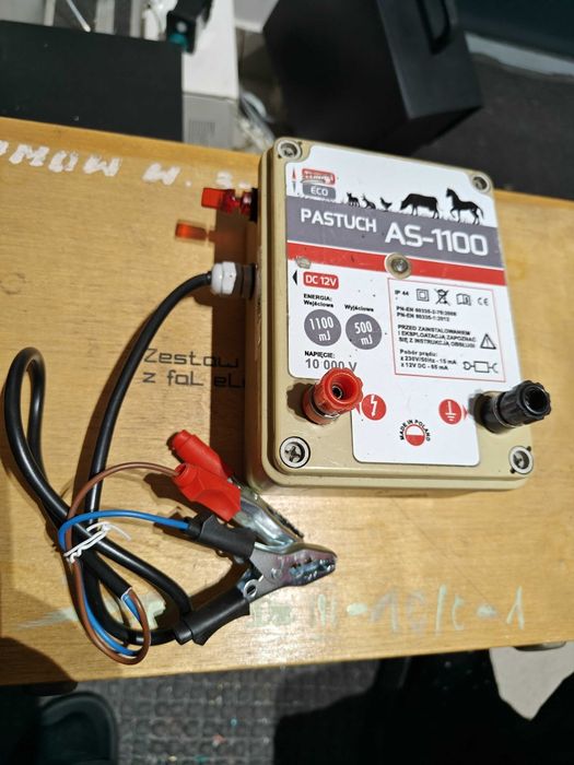 Pastuch,elektryzator AS 1100,jak nowy