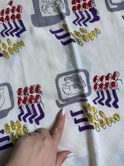 оригінальний колекційний шарф Ascher Ltd Artists’ Squares, James Mason