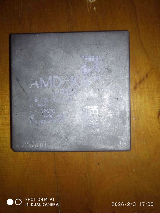 продам процесор AMD-K5-PR100ABR.