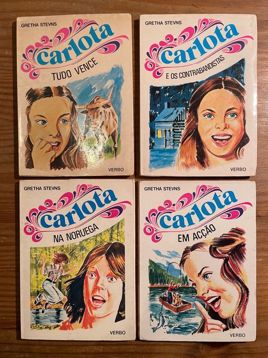 Pack 4 livros - Carlota - Gretha Stevns (portes grátis)