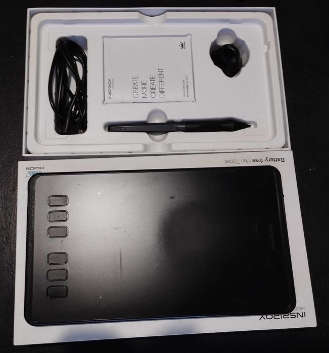 Графічний планшет Huion H640P, неробоче перо/стилус