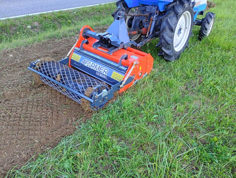 Wynajem, usługa glebogryzarką separacyjną