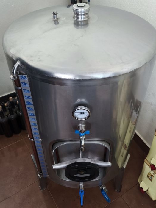 Cuba de inox 250 litros