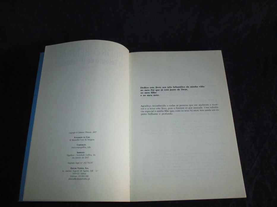 Livro O Tesouro de D. Sebastião Pedro Beltrão