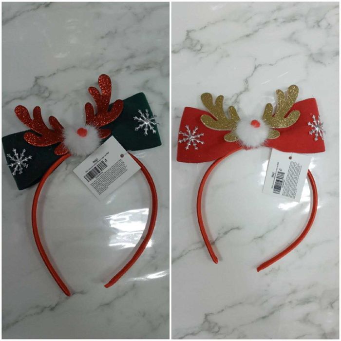 Обручи Ельф олень Світяться обручі рожки вушка зірочки капелюх