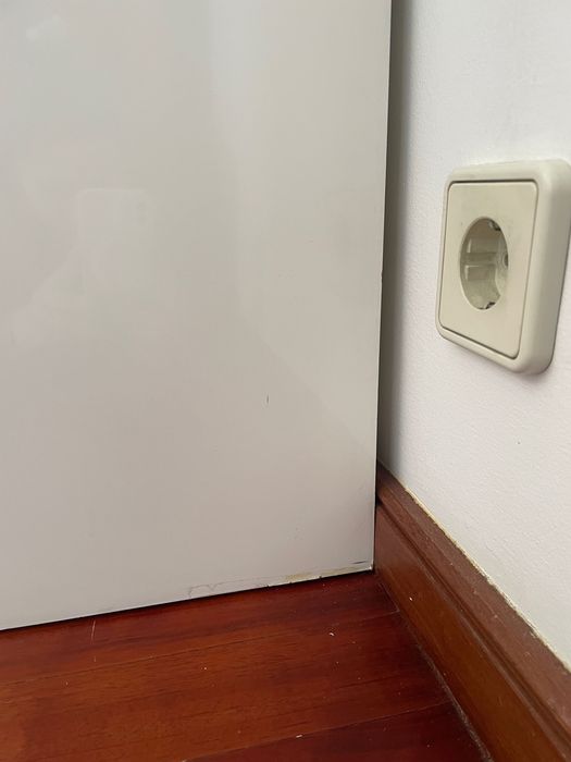 Cómoda branco brilhante  + espelho
