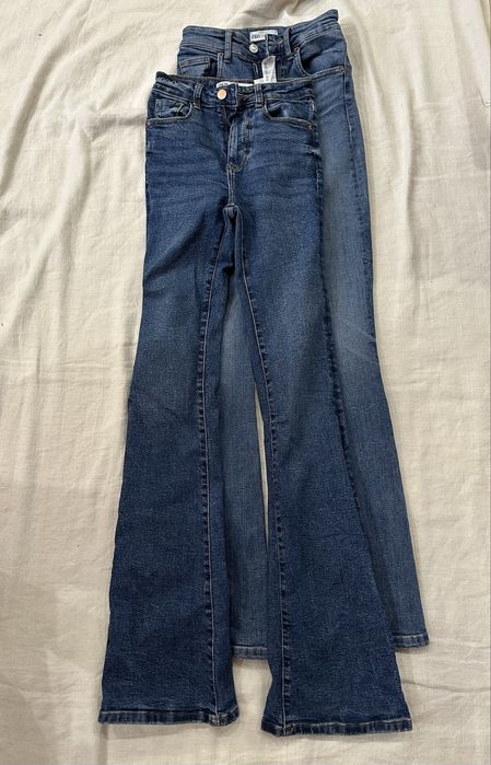 Жіночі джинси zara flared