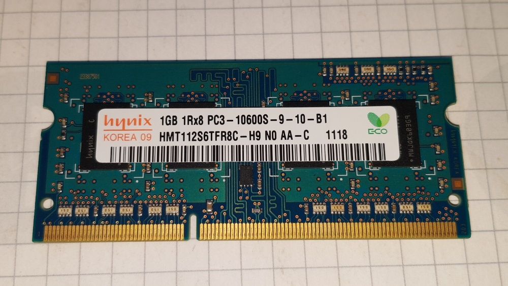Pamięci SO-DIMM DDR2 DDR3 512mb, 1Gb, 2Gb.