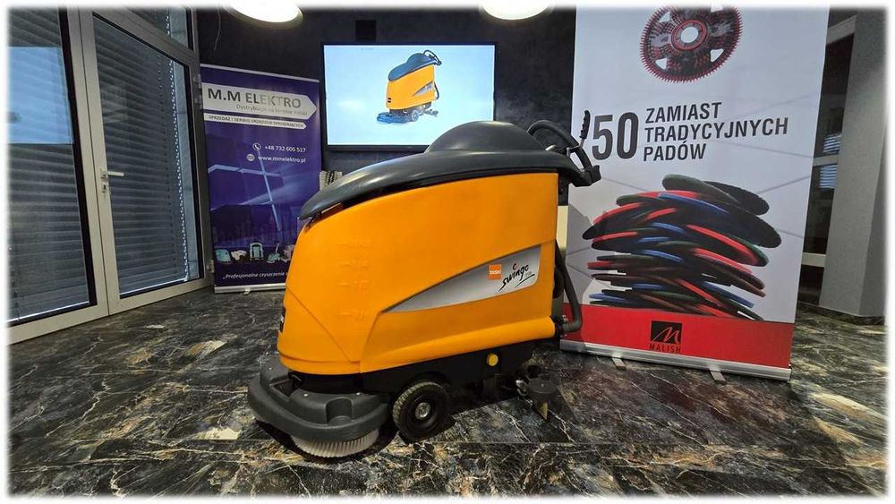 Szorowarka do posadzek Swingo 1250B nowe baterie litowe