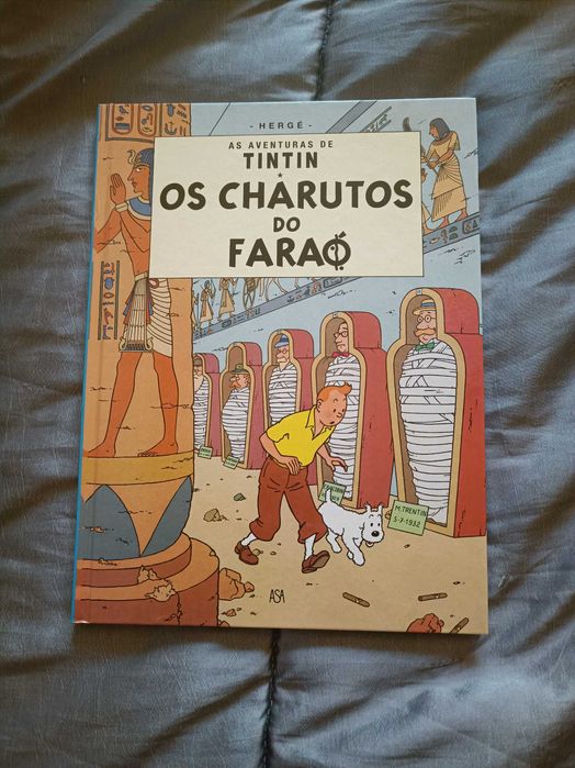 BD - As aventuras de Tintin - Os Charutos do Faraó