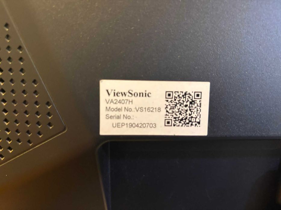 Monitor ViewSonic VA2407H 2019