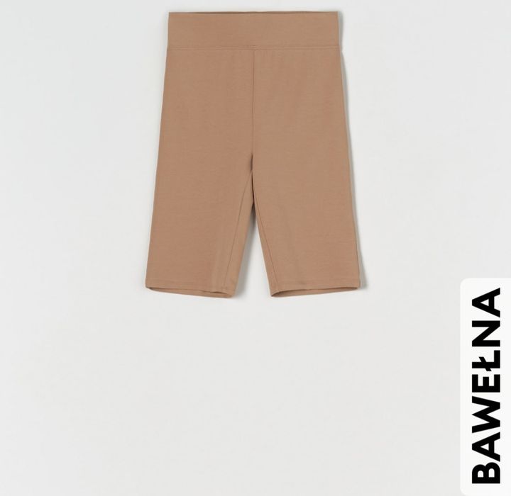 Nowe bawełniane szorty legginsy, kolarki damskie marki Sinsay roz.S/M