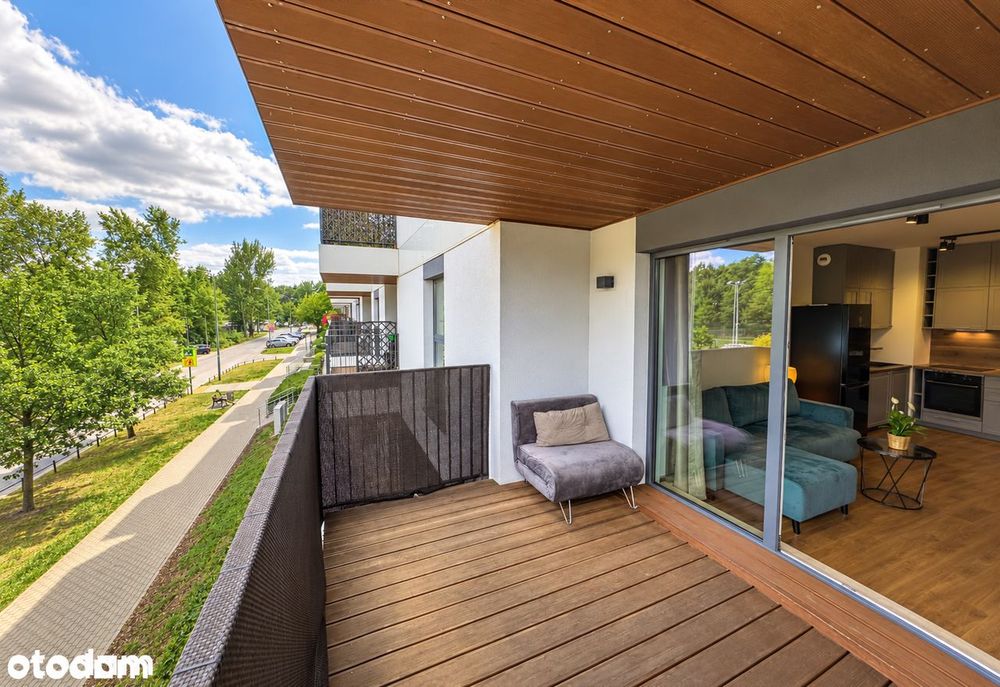 ATAL Marina | 46 m² | widok na Park Żerański | garaż i komórka