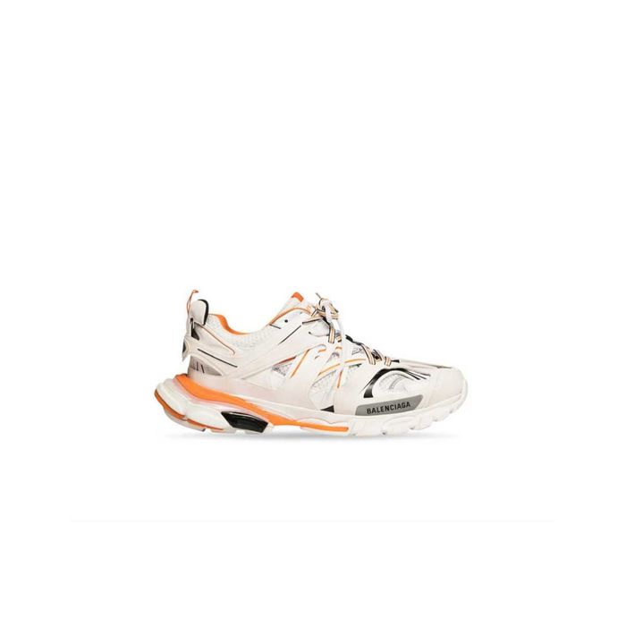 Кросівки Balenciaga Track Sneaker In White and Orange