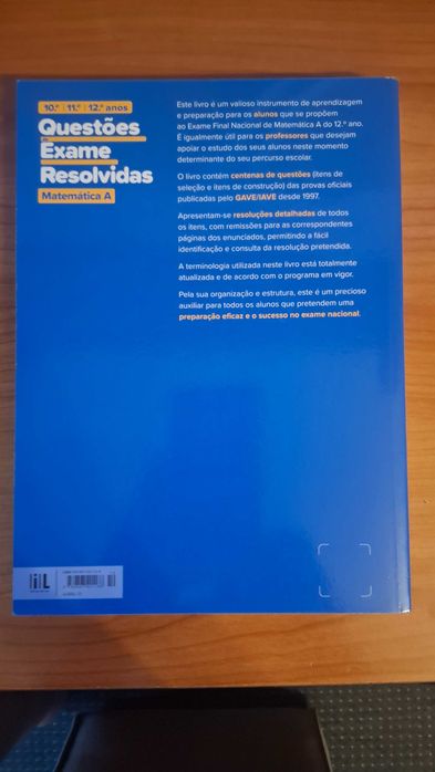 Manual questões de exame resolvidas Matemática A