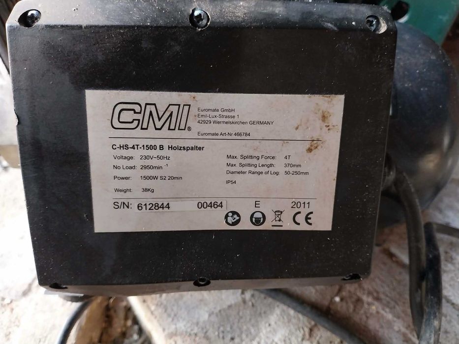 silnik z pompą do łuparki  cmi