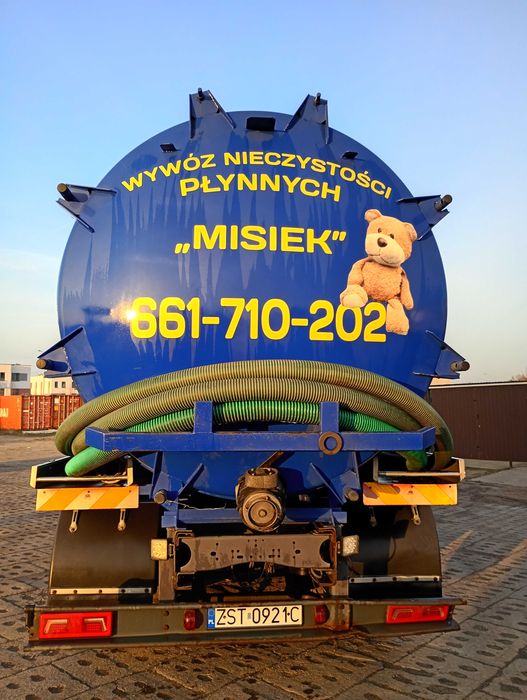 Pojazd asenizacyjny, szambiarka,  pojazd specjalny, pojemność 20 m3
