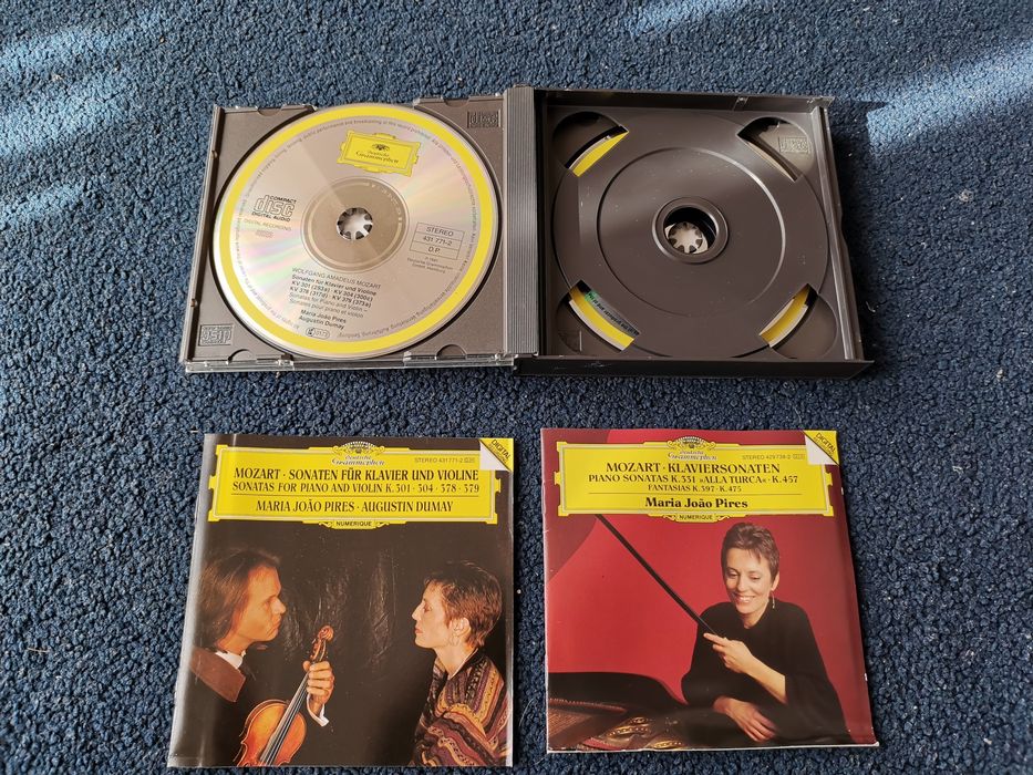Maria João Pires - Mozart Sonatas for Violin and Piano - 2 CDs