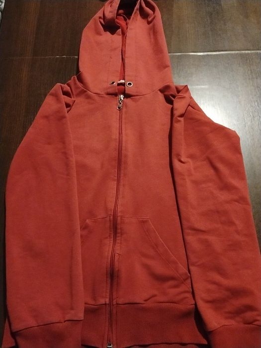 Bluza rozpinana Burgundowa