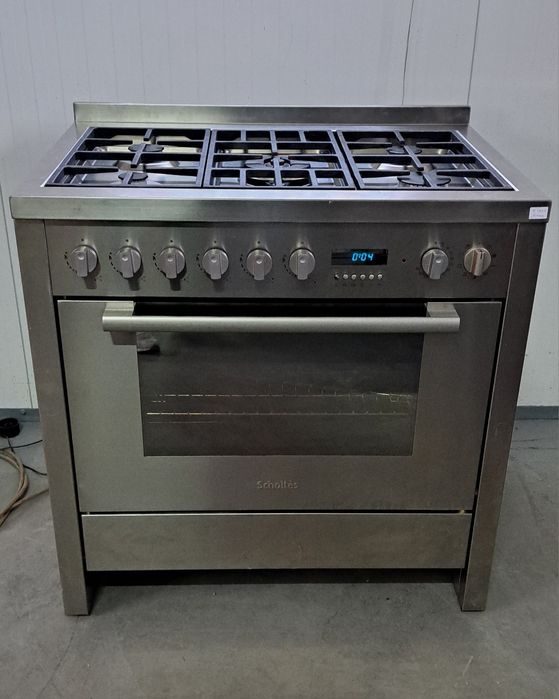 Професійна газова плита на 5-ть канфорок