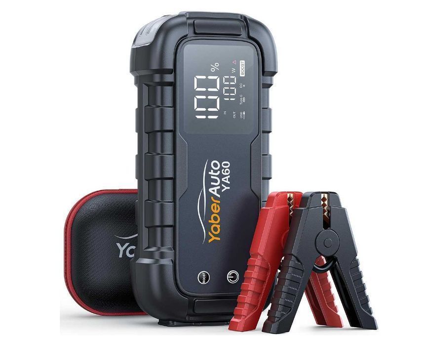 Ultra mocny powerbank booster urządzenie rozruchowe starter 6000A moc