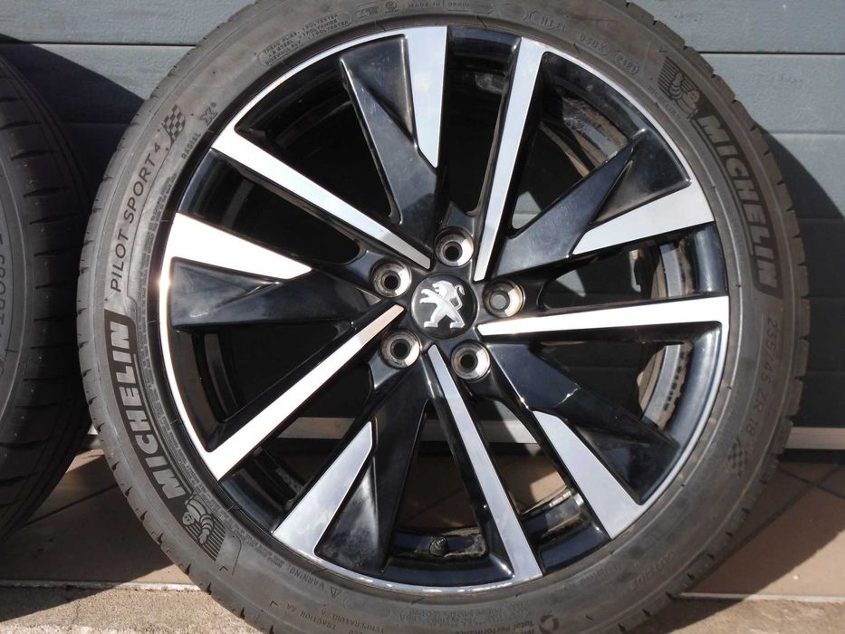 ! Koła letnie aluminiowe 18 5X108 Oryg Peugeot 508 II