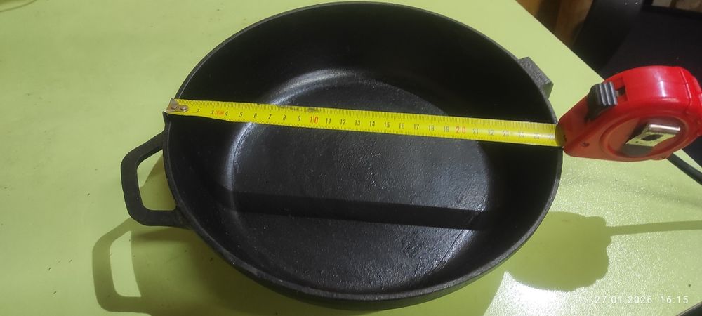 Сковорода чугунная  BIOL.