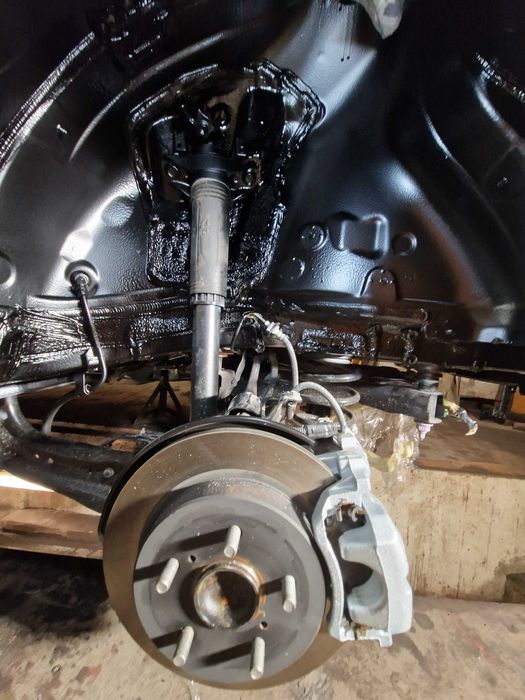 Konserwacja podwozia - piaskowanie Kraków