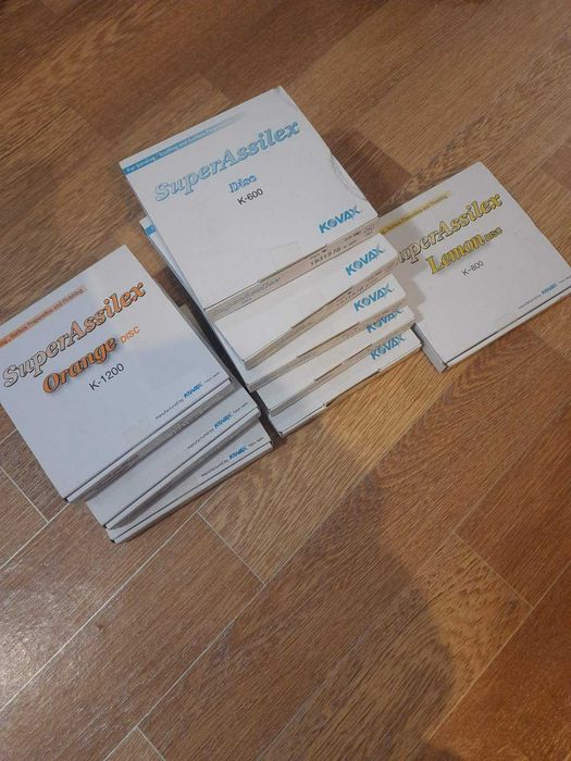 Kovax super Assilex К360 - K3000 круги шліфувальні 152 мм