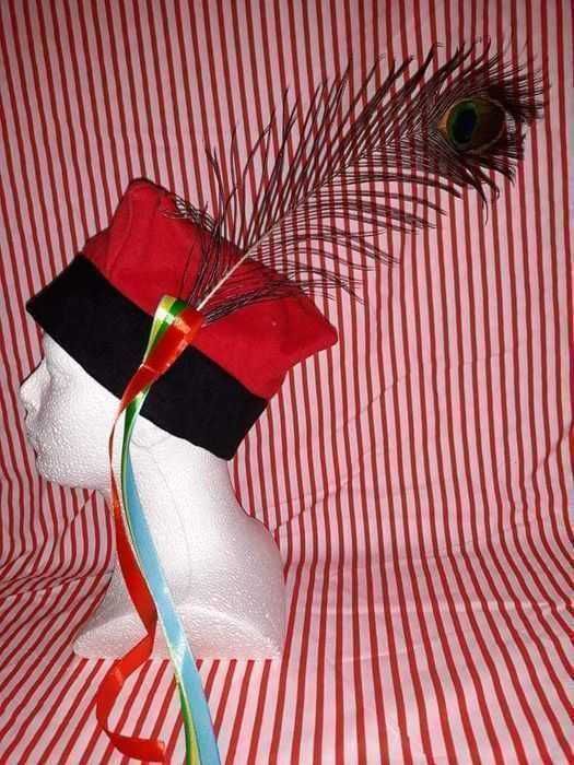 1 czapka krakowska krakuska rogatywka ludowa folk