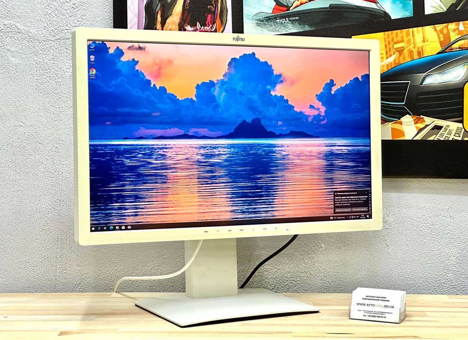 • Монітор FUJITSU P27T-7 / 27 Дюймів / 2К (2560x1440) / AH-IPS •