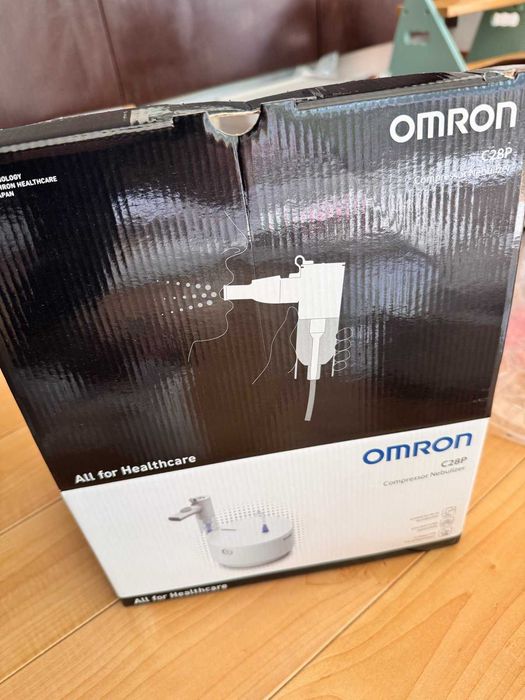 Nebulizador Omron C28P (NE-C105-E) completo, com caixa