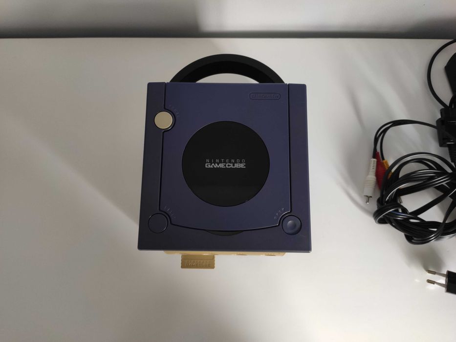 Consola Nintendo Gamecube + Jogo + Cartão Memória