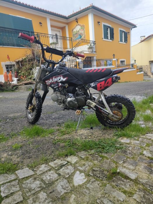 Pit bike 125cc troco por mota matriculada