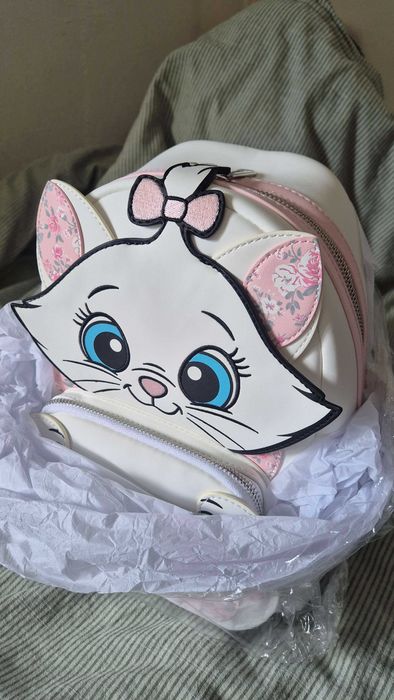 [NOVO]Mochila Loungefly Disney The Aristocats Marie Floral Footsy 2022