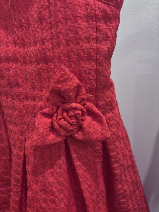 Vestido Mayoral 12 Anos Vermelho Elegante – Vestido Cerimónia Menina