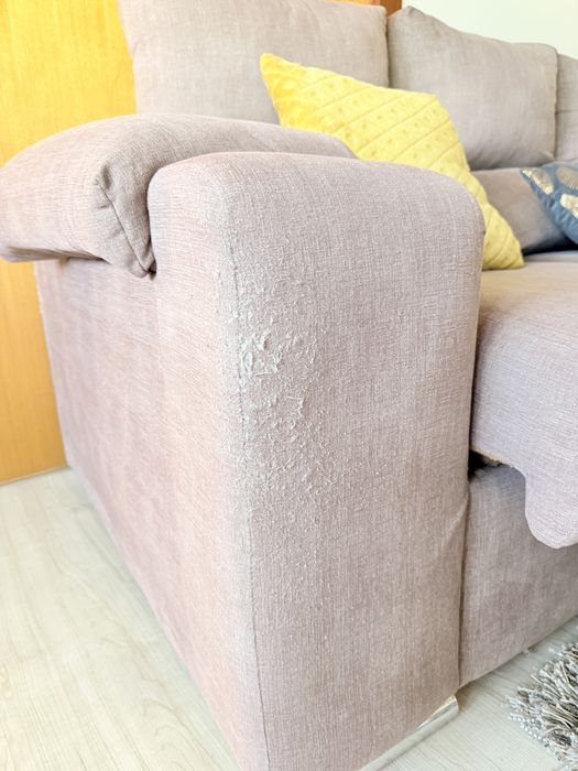 Sofa extensivel com costas reclinaveis