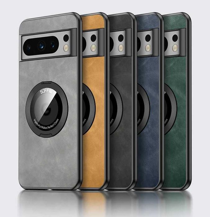 Кожаный чохол MagSafe Google Pixel 7 Pro Протиударний чехол