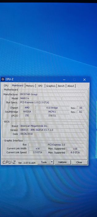 Материнская плата Biostar
