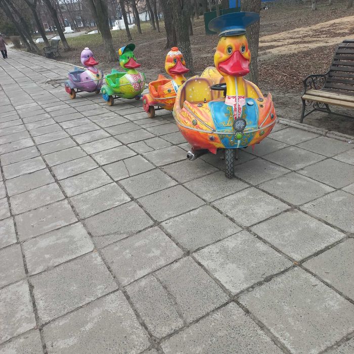 Атракціон паравозик ( Качечки )